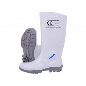 FOOD PROCESSING, SHOVA, WHITE GREY ANTI-BACTERIAL GUMBOOT