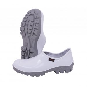 FOOD PROCESSING, SHOVA, WHITE GREY SLIP ON SHOE GUMBOOT