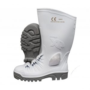 FOOD PROCESSING, STIMELA XP, WHITE GREY STEEL TOE + MIDSOLE + METATARSAL PROTECTOR