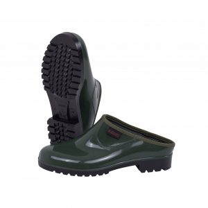 GENERAL PURPOSE, MARINA, GREEN BLACK SLIP ON CLOG