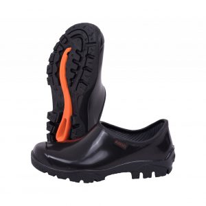 GENERAL PURPOSE, SHOVA, BLACK BLACK SLIP ON SHOE GUMBOOT
