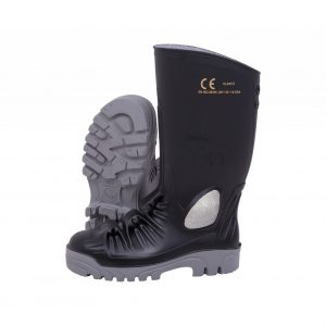 GENERAL PURPOSE, STIMELA XP, BLACK GREY STEEL TOE + MIDSOLE + METATARSAL PROTECTOR