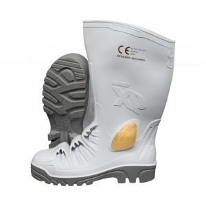 GENERAL PURPOSE, STIMELA XP, WHITE GREY STEEL TOE + METATARSAL PROTECTOR