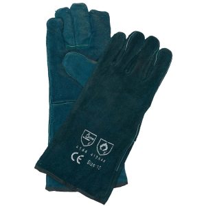 GLOVE CHROME GREEN WELDERS MEDIUM