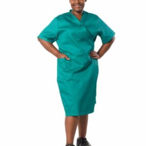 LADIES WRAPAROUND SHORT SLEEVE